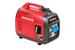 Honda EU 22i elverk med rött chassi